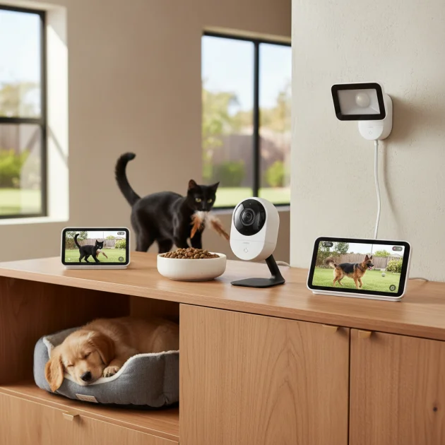 Google Nest Cam for Pet Monitoring: 3 Best Options